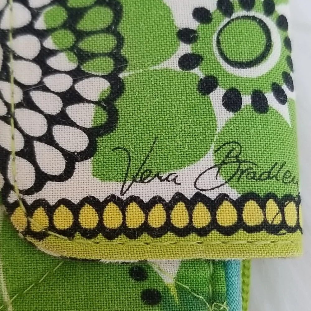 Vera Bradley Lime is up Up Wristlet